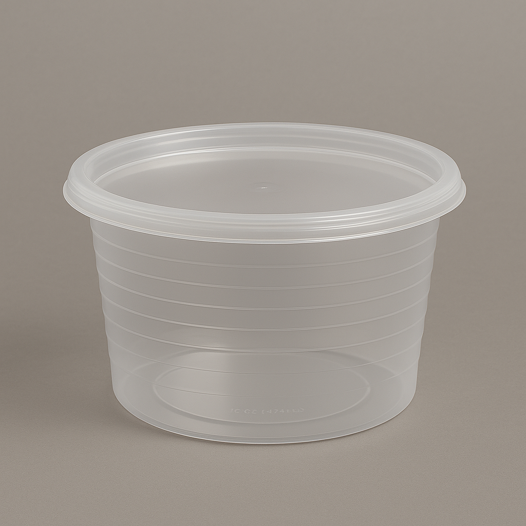 16 OZ DELI CONTAINER WITH LID COMBO, 240/CS