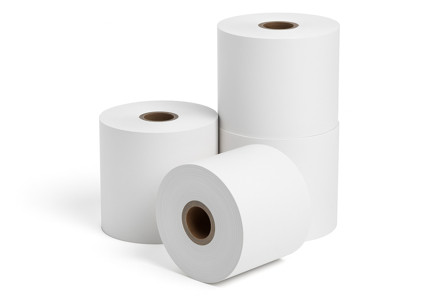 3x3 1 Ply Bond Register Rolls 50/cs