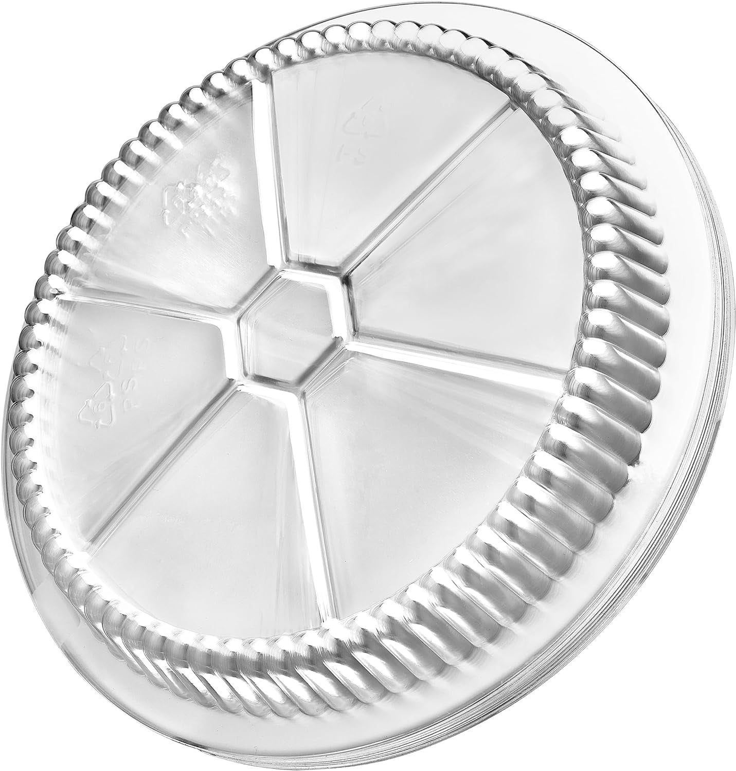 9″ Plastic Dome Lids – 500/Case