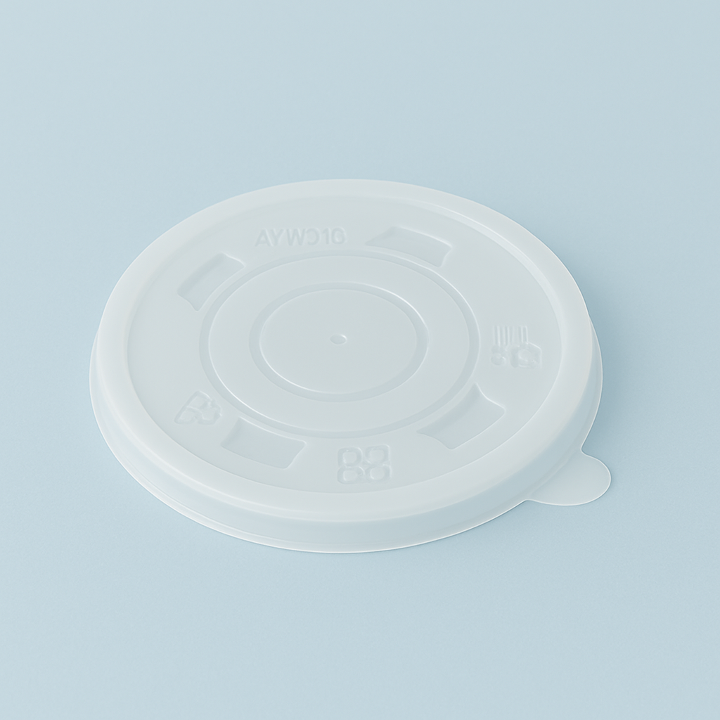 8 Oz Paper Soup Container Lids 500/cs