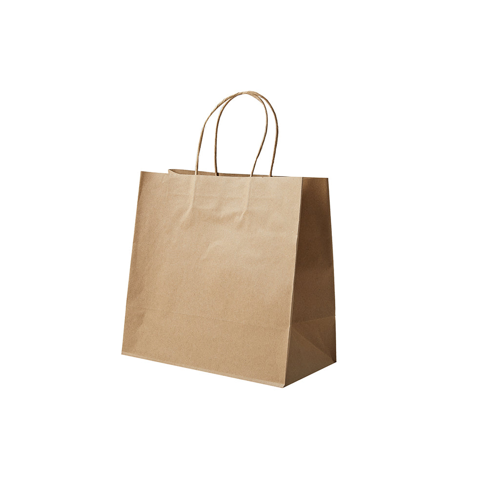 8" x 5" x 11” Kraft Paper Bag with Twisted Handle (250/Case)