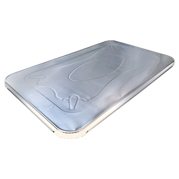 Half Size Lid for Aluminium Steam Pan 100 Per Case