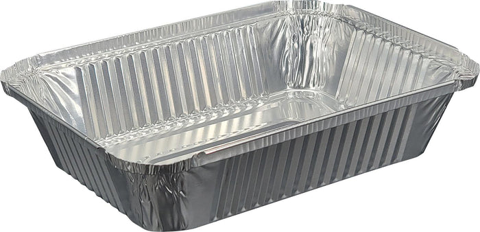 2 1/4 lb Oblong Aluminium Container 500/cs