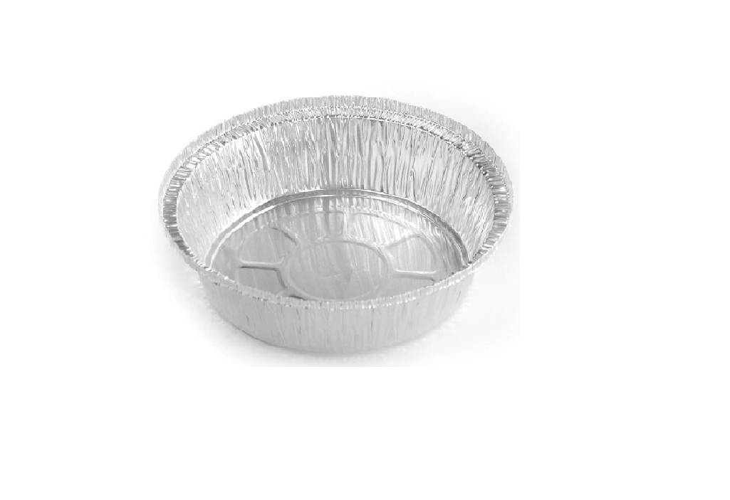 Ecodine Containers 7″ Round Aluminum Container – 500/Case – EcoDine Containers Inc.
