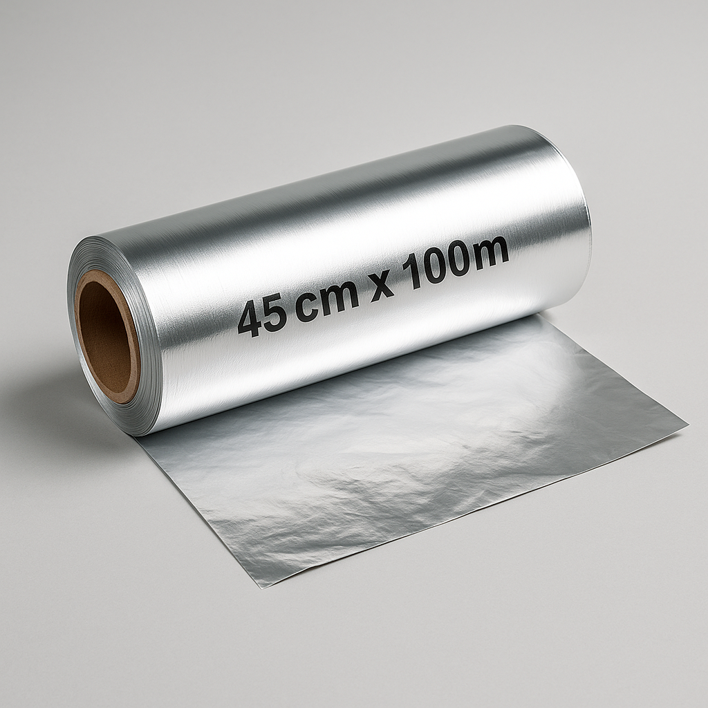 Ecodine Containers Aluminum Foil Roll 45cm x 100m – EcoDine Containers Inc.