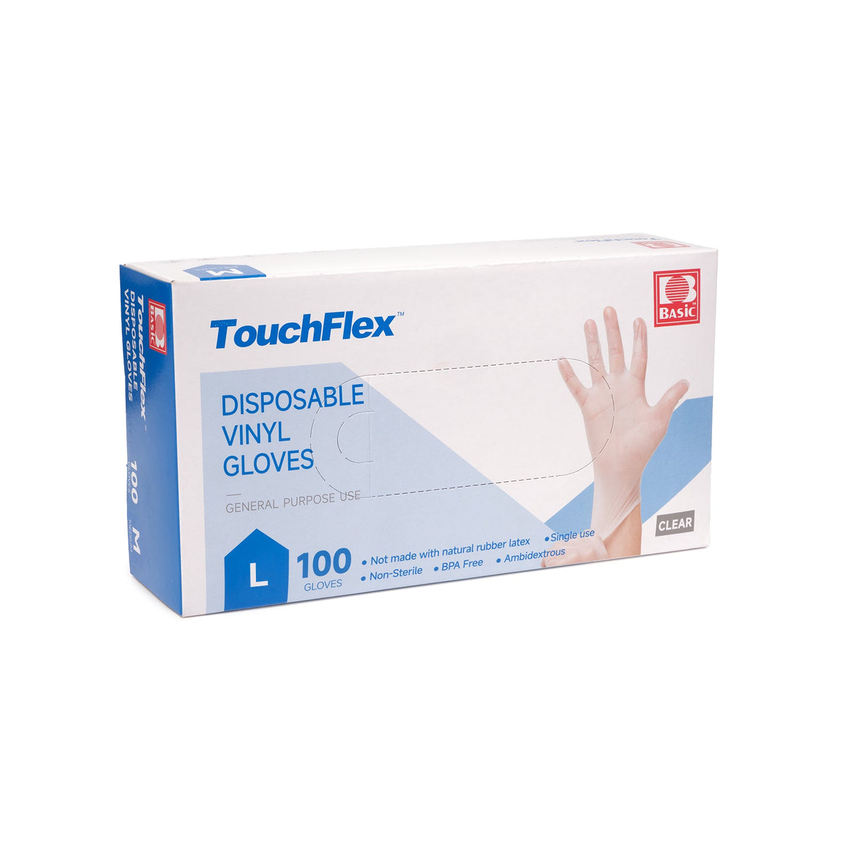 Ecodine Containers Large Ultra Vinyl Gloves Powder Free 100/Box – EcoDine Containers Inc.